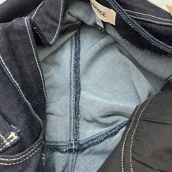 L'AGENCE, Monique Ultra High Rise Skinny Jeans, Color: TBD-Peach, Size 25W, NWOT - Picture 9 of 12